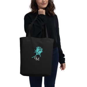CM Eco Tote Bag Turquoise Rose
