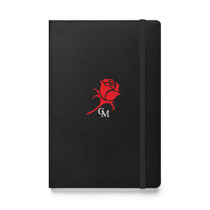 CM Red Rose Hardcover bound journal/notebook