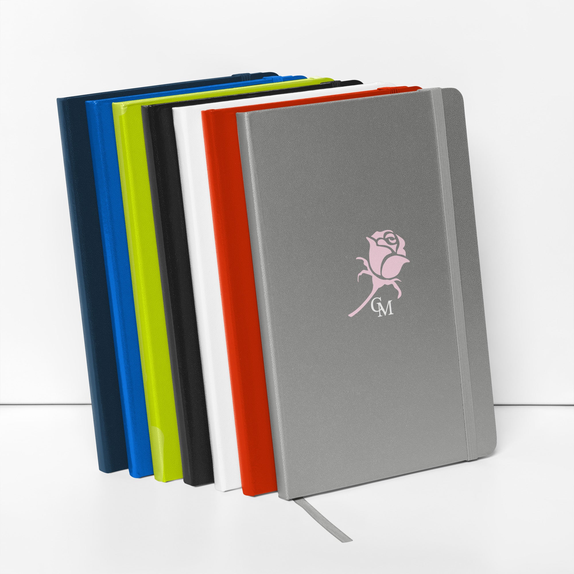 CM Pink Road Hardcover bound journal/notebook
