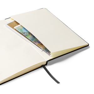 CM WHITE ROSE HARDCOVER BOUND HEALTH PLAN JOURNAL/NOTEBOOK