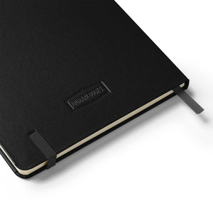 CM WHITE ROSE HARDCOVER BOUND BUSINESS JOURNAL/NOTEBOOK