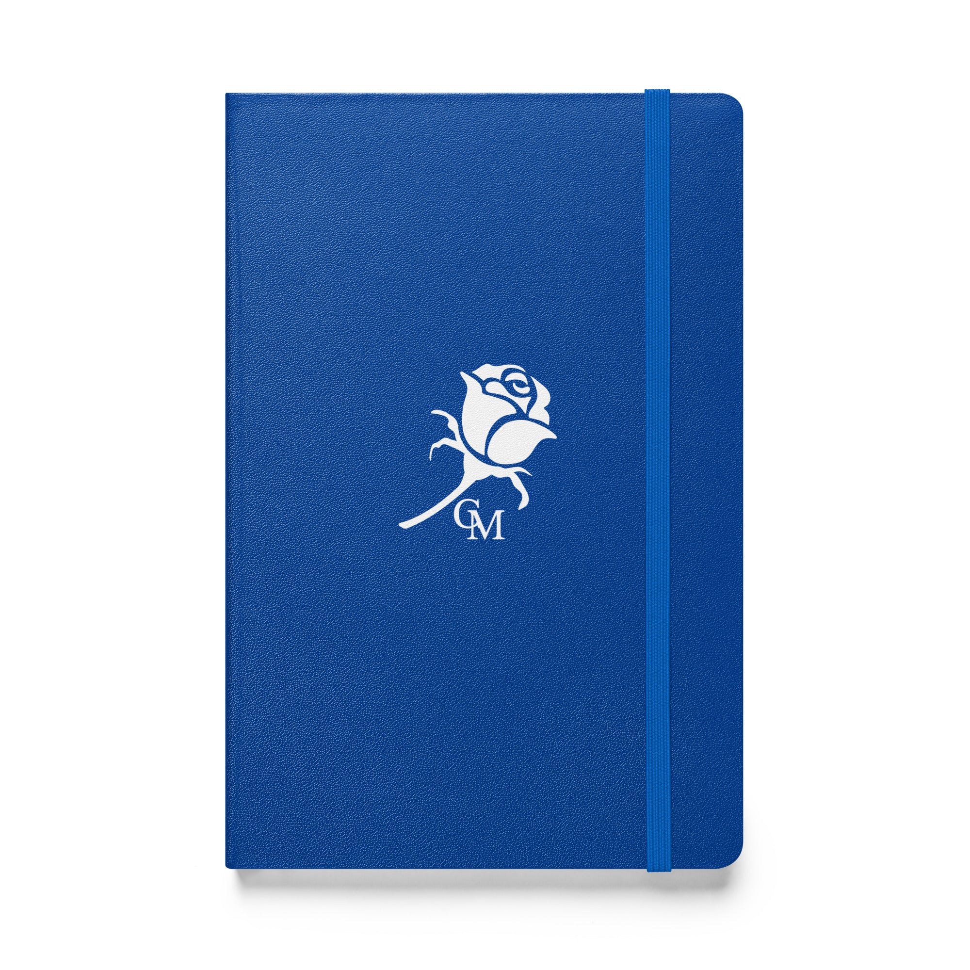 CM White Rose Hardcover bound journal/notebook