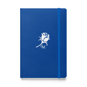 CM White Rose Hardcover bound journal/notebook