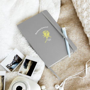 CM YELLOW ROSE HARDCOVER BOUND BUSINESS JOURNAL/NOTEBOOK