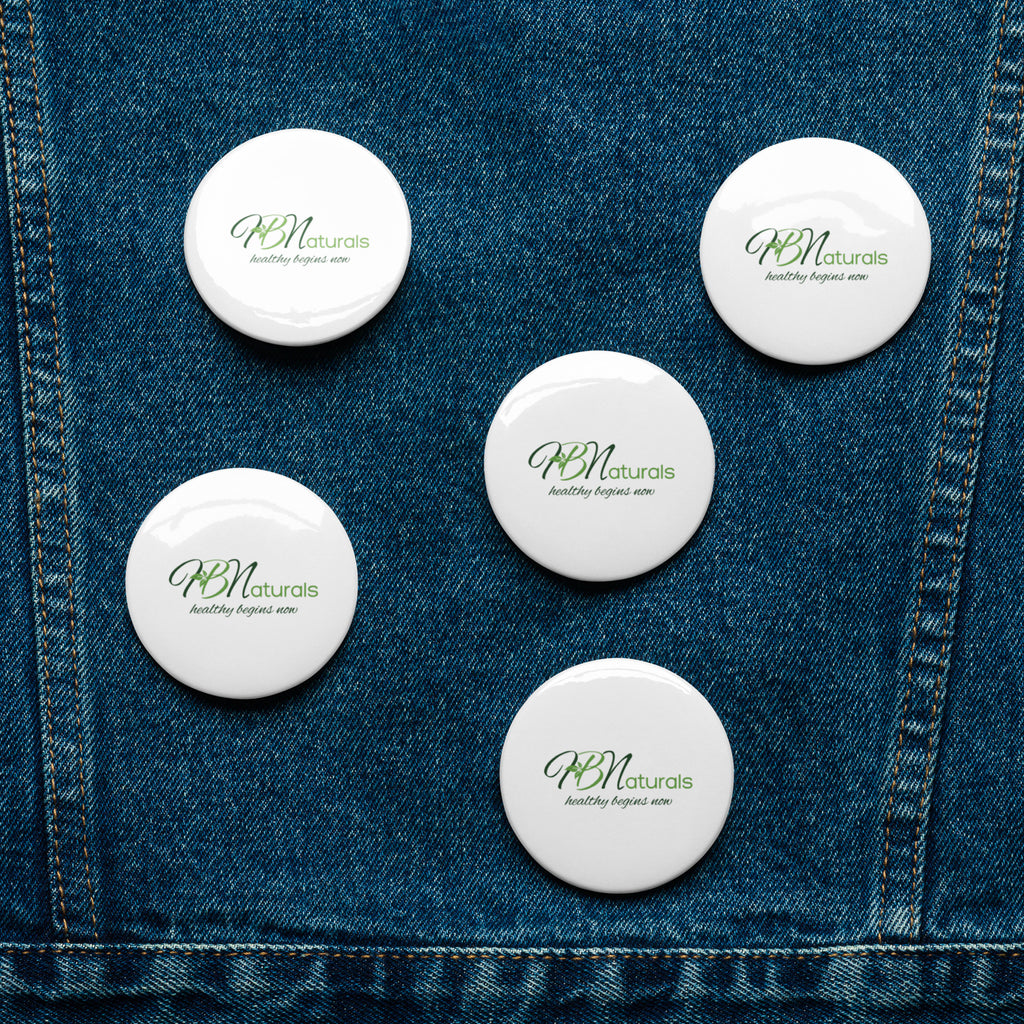 HBNaturals Set of 5 pin buttons