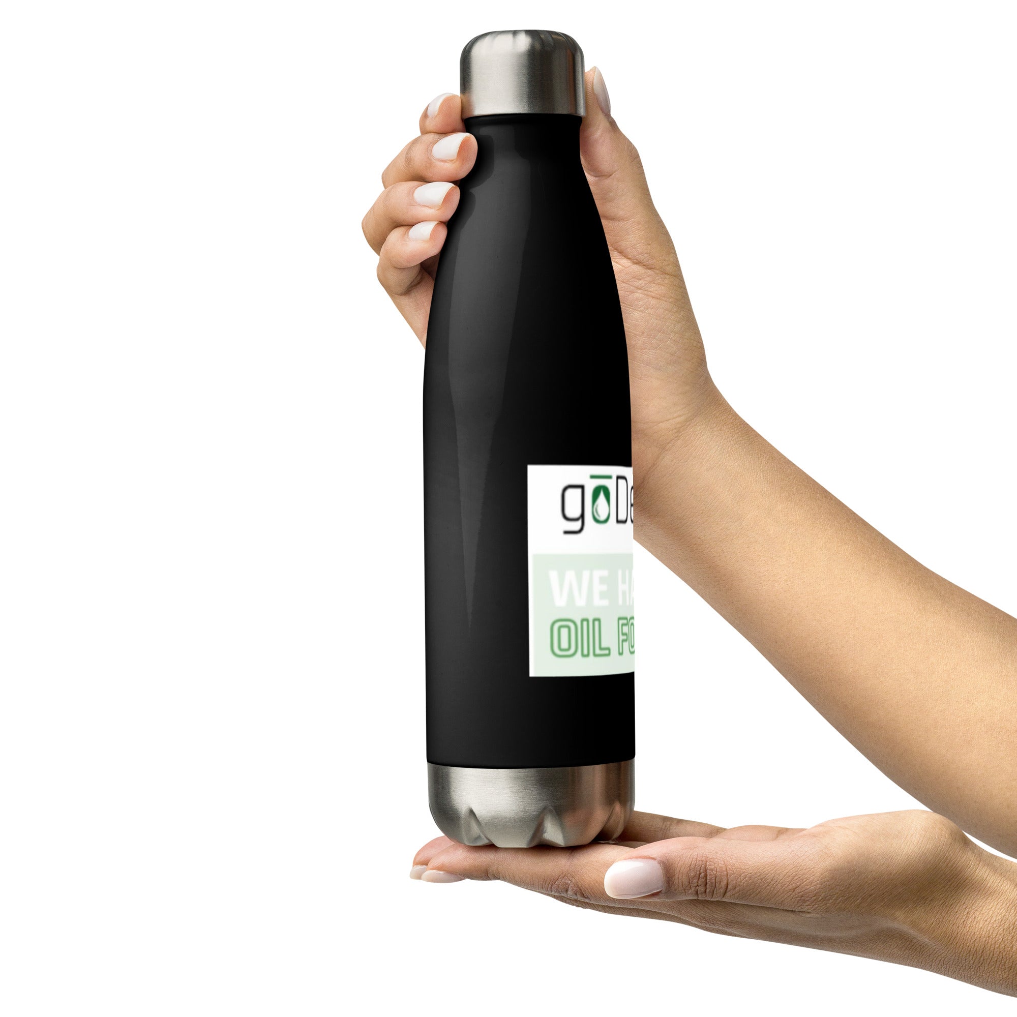 Stainless steel water bottle