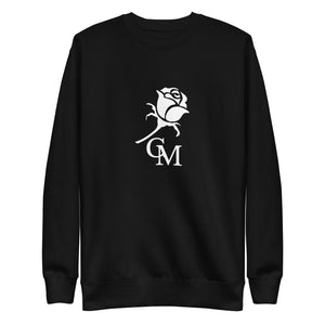 CM White Rose Unisex Premium Sweatshirt