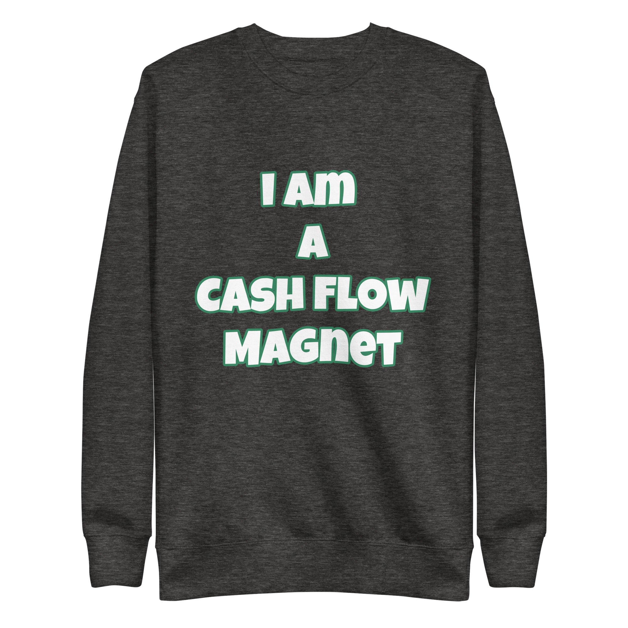 I Am A Cash Flow Magnet Unisex Fleece Pullover (Various Colors)