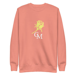 CM Yellow Rose Unisex Premium Sweatshirt