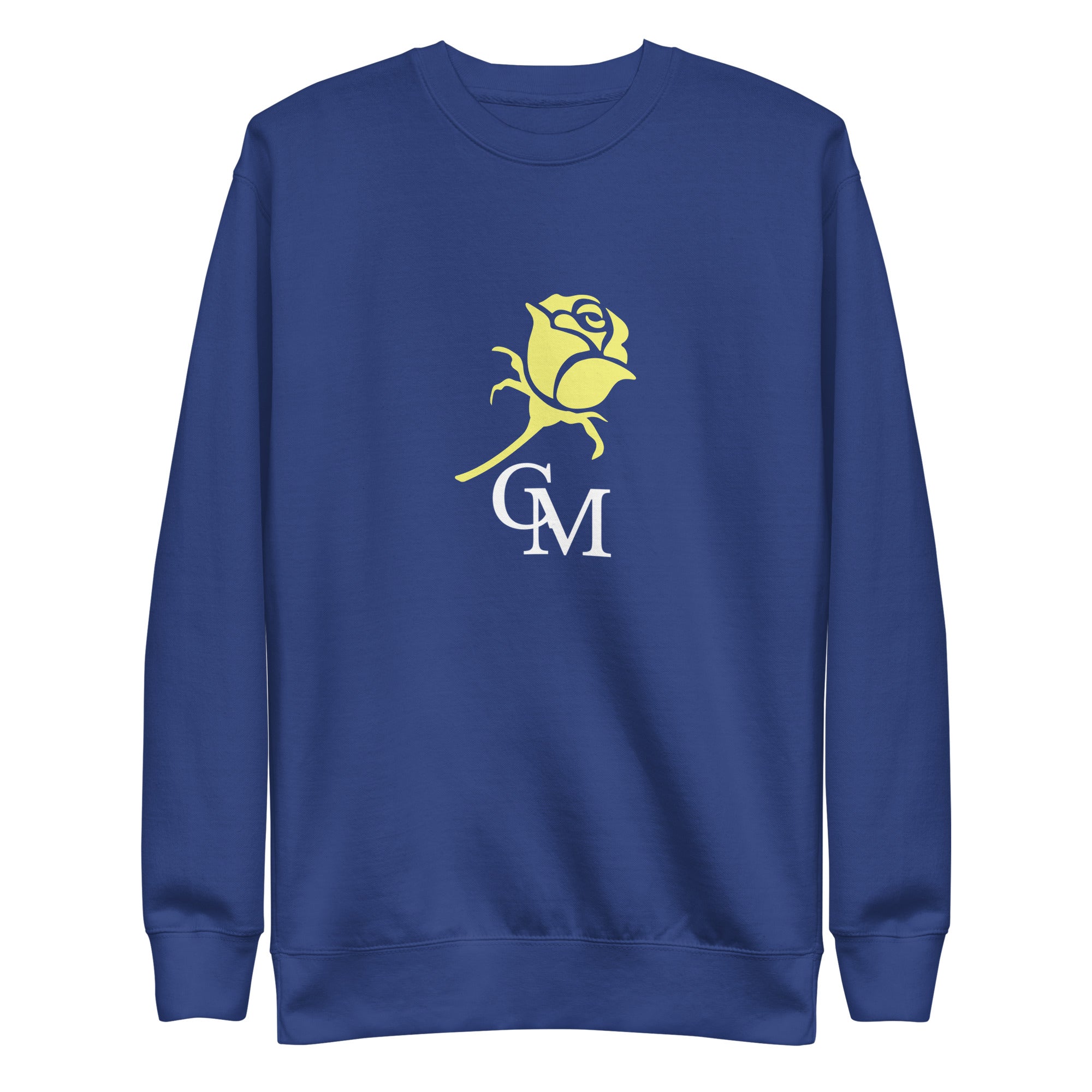 CM Yellow Rose Unisex Premium Sweatshirt