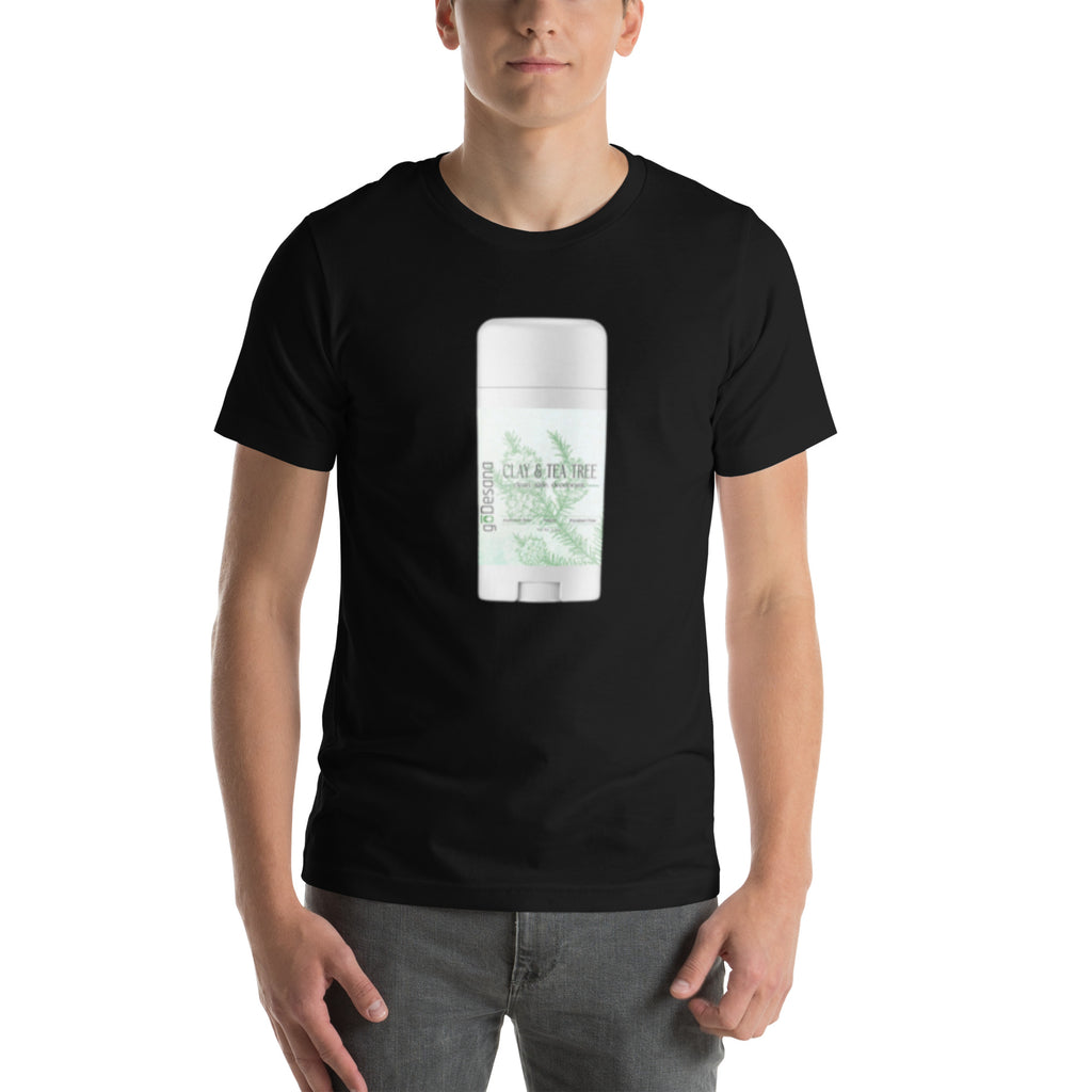 Get Paid To Share Deodorant Unisex t-shirt (Front & Back Print)