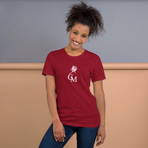 CM Pink Rose Unisex t-shirt
