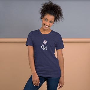 CM Pink Rose Unisex t-shirt