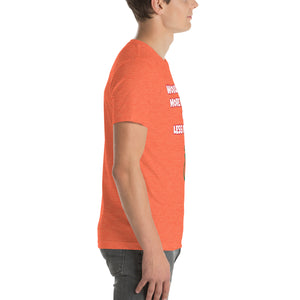 More Income or Less Income Unisex Crew Neck T-Shirt