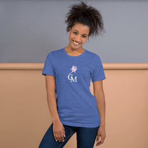 CM Pink Rose Unisex t-shirt