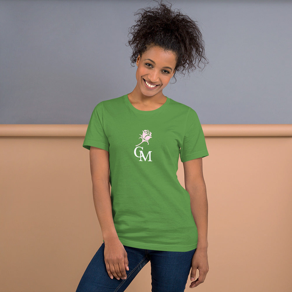 CM Pink Rose Unisex t-shirt