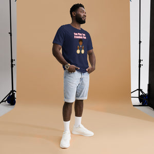 You Plus Two Freedom Plan Unisex T-Shirt (Black Man)