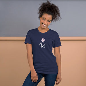 CM Pink Rose Unisex t-shirt