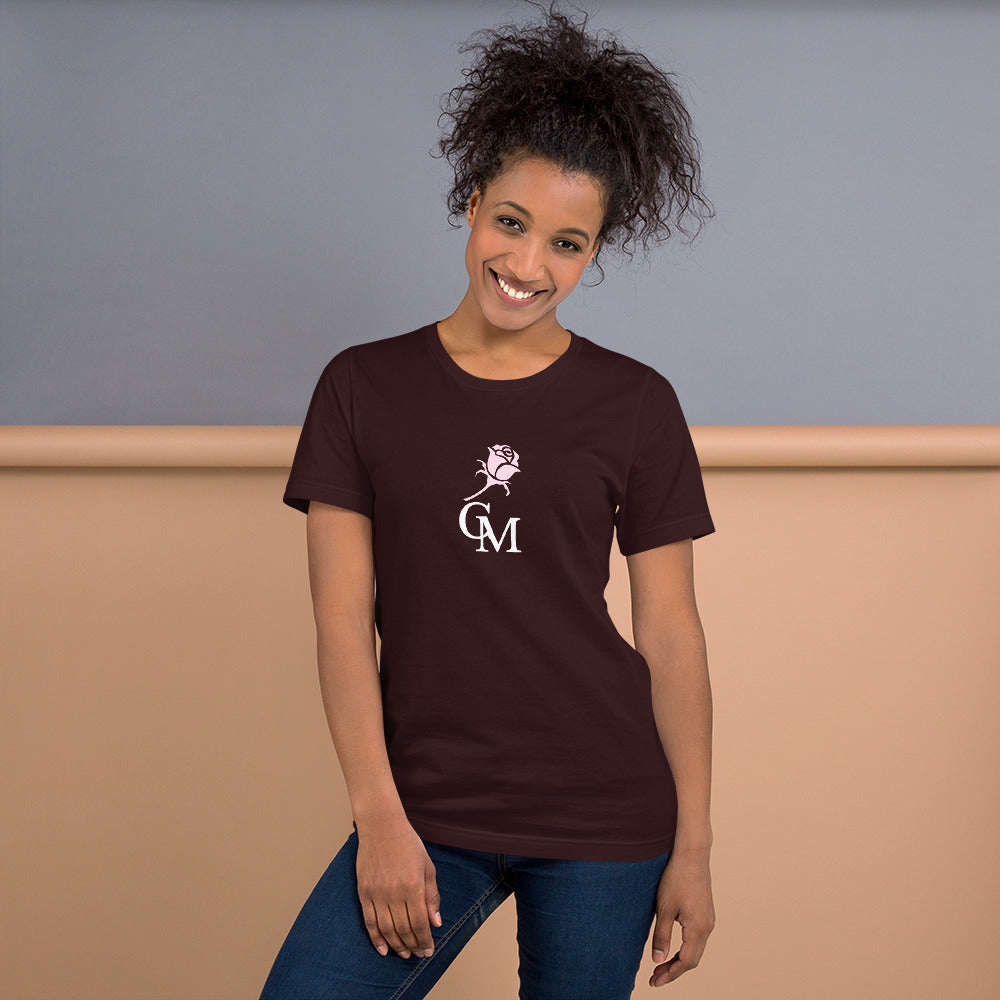 CM Pink Rose Unisex t-shirt