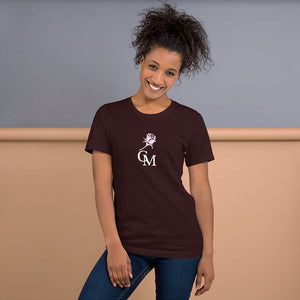 CM Pink Rose Unisex t-shirt