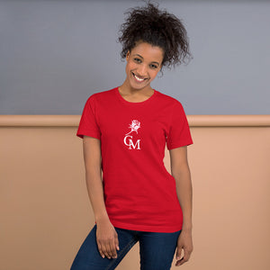CM Pink Rose Unisex t-shirt