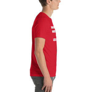 More Income or Less Income Unisex Crew Neck T-Shirt