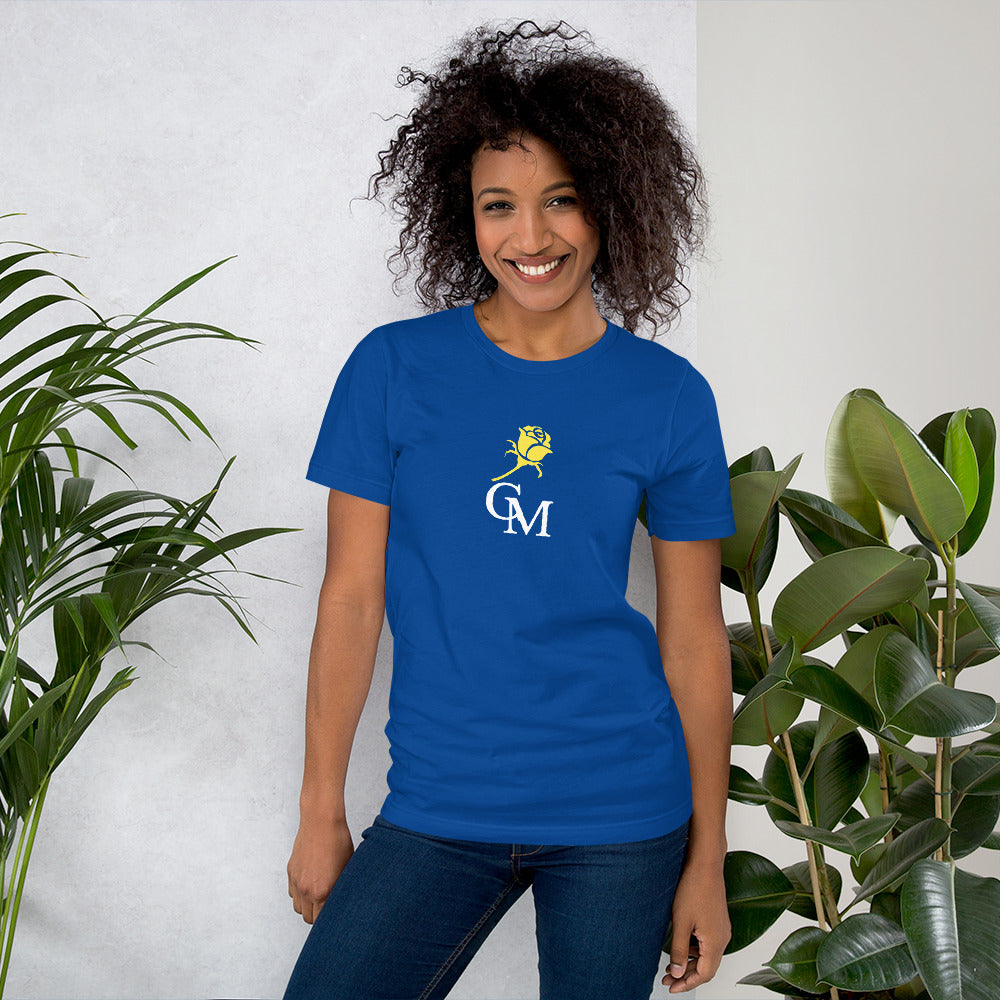 CM Yellow Rose Unisex t-shirt
