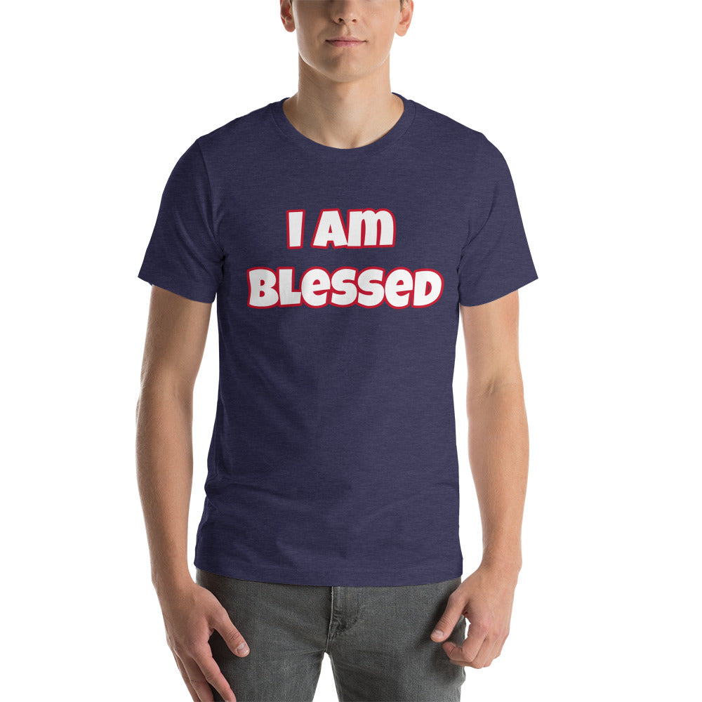 I Am Blessed Short-Sleeve Unisex T-Shirt (Various Colors)
