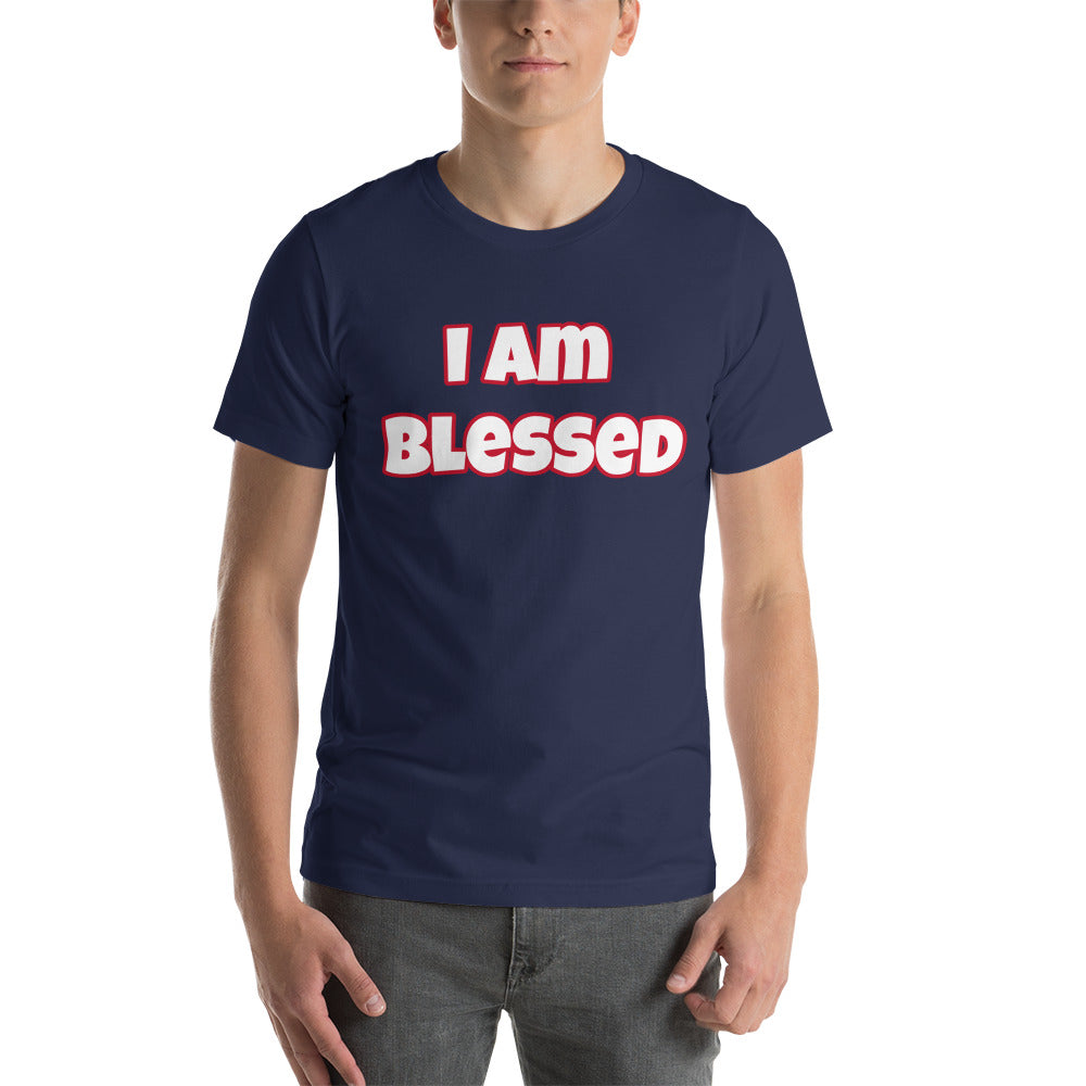 I Am Blessed Short-Sleeve Unisex T-Shirt (Various Colors)