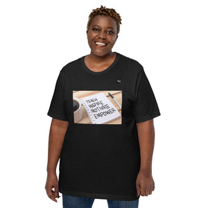 Coach Marcus Teach, Inspire, Motivate, Empower Unisex t-shirt