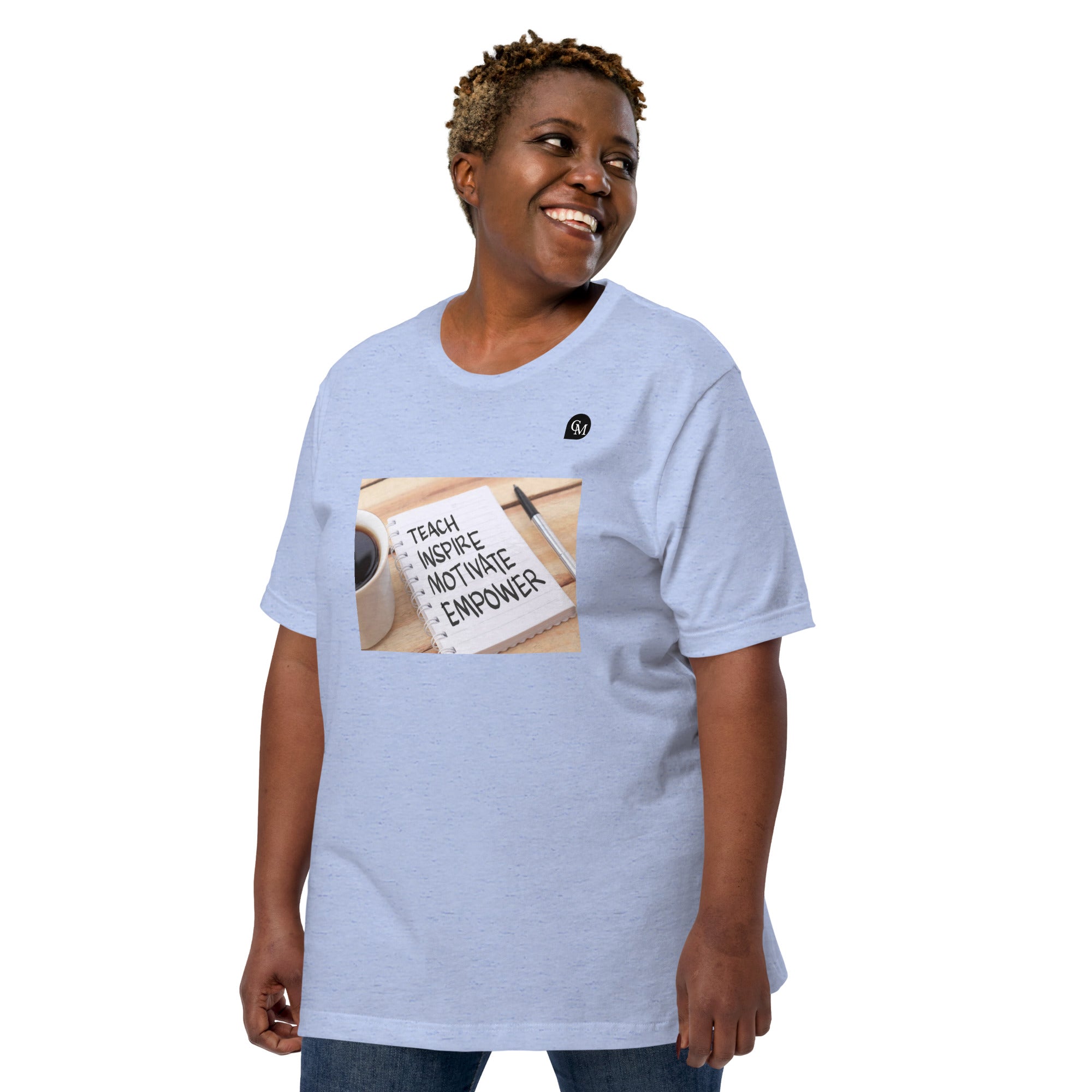 Coach Marcus Teach, Inspire, Motivate, Empower Unisex t-shirt