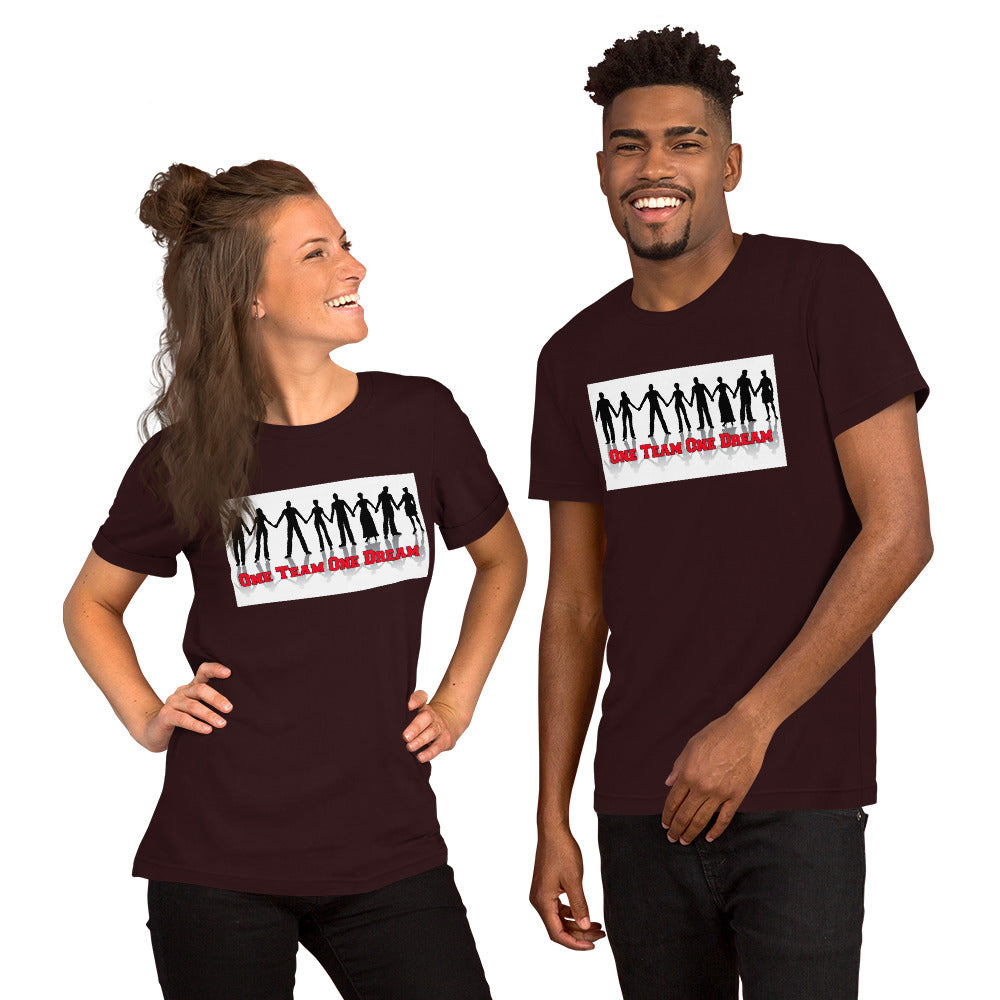 One Team One Dream Short-Sleeve Unisex T-Shirt (Various Colors)