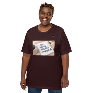 Coach Marcus Teach, Inspire, Motivate, Empower Unisex t-shirt