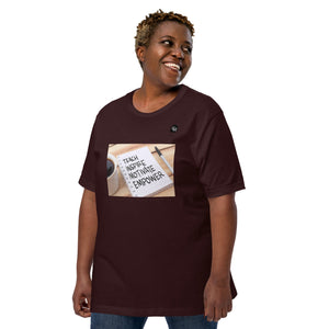 Coach Marcus Teach, Inspire, Motivate, Empower Unisex t-shirt