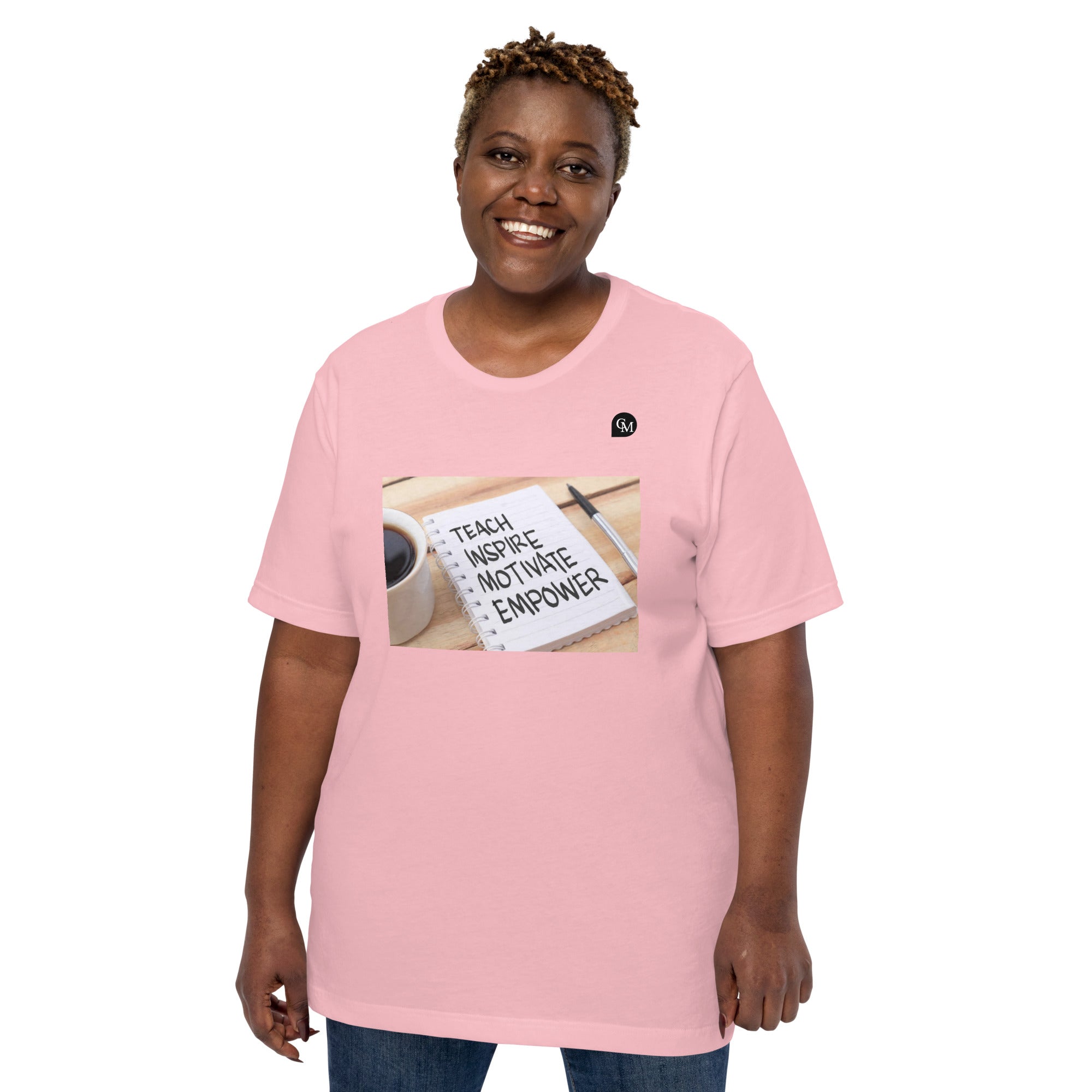 Coach Marcus Teach, Inspire, Motivate, Empower Unisex t-shirt