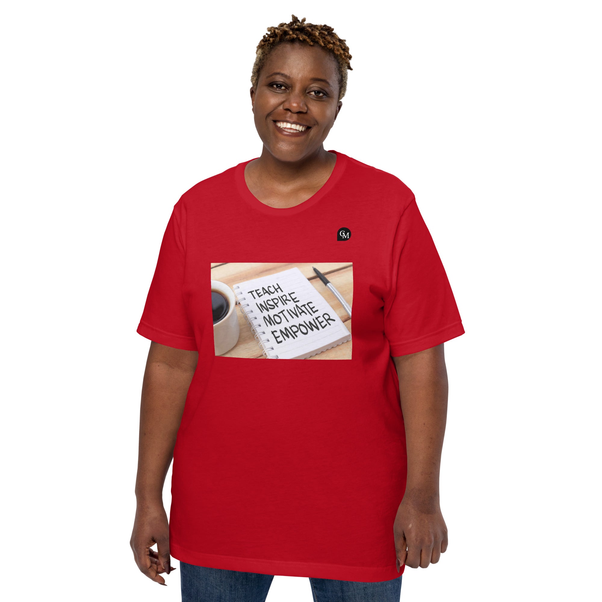 Coach Marcus Teach, Inspire, Motivate, Empower Unisex t-shirt