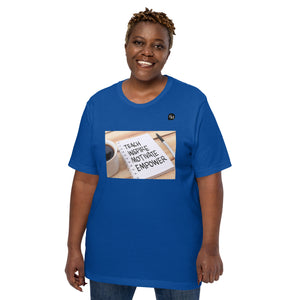 Coach Marcus Teach, Inspire, Motivate, Empower Unisex t-shirt