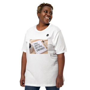 Coach Marcus Teach, Inspire, Motivate, Empower Unisex t-shirt